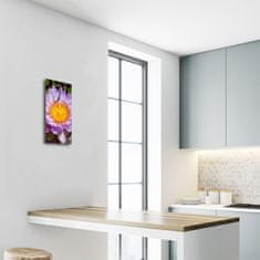 tulup.si Steklena navpična ura Barva lily cvetje 30x60 cm