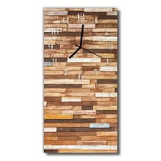 tulup.si Steklena navpična ura Art klinker bež 30x60 cm