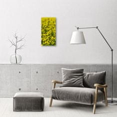 tulup.si Steklena navpična ura Blumenfeld pisane pokrajine 30x60 cm Črne kazalke