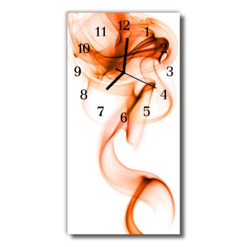 tulup.si Steklena navpična ura Dim art barve val 30x60 cm Črne kazalke