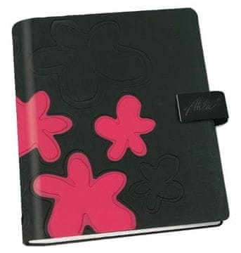 Akta mapa z vpenjalom, A4, cvetke