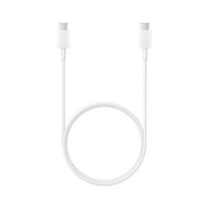 Samsung EF-DA977BWE Super Fast Charge  podatkovni kabel, Type C na Type C, 1 m, bel