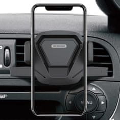 slomart wk design nosilec za nosilec za telefon v avtomobilu držalo za prezračevalno režo črna (wp-u82 črna)