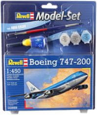 Revell Boeing 747 KLM-200 model set, letalo