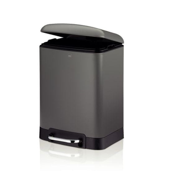 Kela Kela KL-22976 Koš za smeti DAVINO 6 l antracit