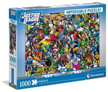 Clementoni Sestavljanka 1000 kosov Impossible - DC Comics