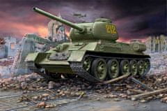 Revell T-34/85 tank, maketa, 135/1