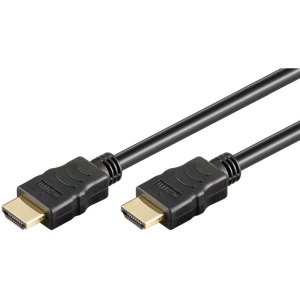 Goobay HDMI / HDMI kabel, črn, 1,5 m