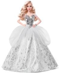 Mattel Barbie Božična lutka 2021 Blondinka