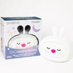 InnoGIO Svetilka z melodijami SLEEPY BUNNY
