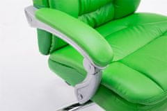 BHM Germany Pisarniški stol Troy, umetno usnje, zelena barva