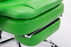 BHM Germany Pisarniški stol Troy, umetno usnje, zelena barva