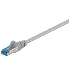 Goobay S / FTP CAT 6A patch kabel, mrežni, povezovalni, siv, 1,5 m