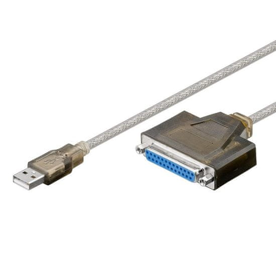 Goobay USB / D-SUB 25-pin kabel, paralelni, za tiskalnik, 1,5 m
