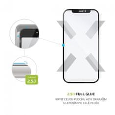 FIXED Full-Cover zaščitno kaljeno steklo za Xiaomi Poco F2 (FIXGFA-677-BK), črno