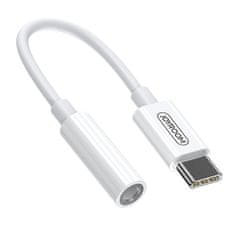 Joyroom Ben Series adapter 3.5 mm jack / USB-C, bela