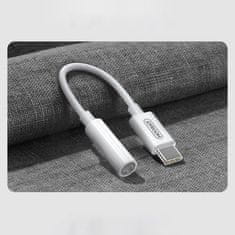 Joyroom Ben Series adapter 3.5 mm jack / USB-C, bela