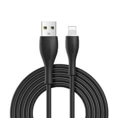 Joyroom Bowling Data kabel USB / Lightning 2.4A 1m, črna