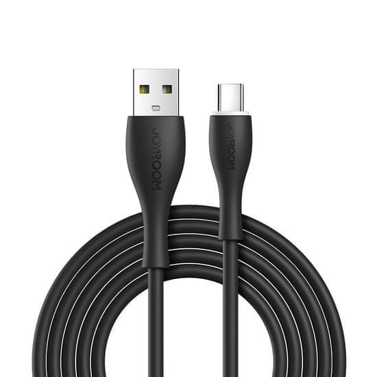 Joyroom Bowling Data kabel USB / USB-C 3A 1m, črna