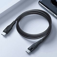Joyroom Fast Charging kabel USB-C / USB-C QC PD 3A 60W 1.2m, črna