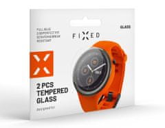 FIXED zaščitno steklo za pametno uro Samsung Galaxy Watch 46mm, 2 kosa, prosojno (FIXGW-713)