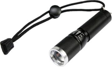 YATO  Svetilka vodoodporen IP64, fce ZOOM, 110lm, 1xAA, 100x25mm