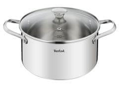 Tefal Cook Eat 10-delni set posode, nerjavno jeklo (B921SA55)