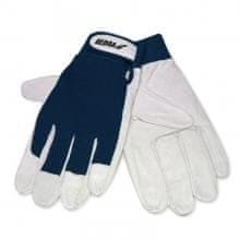 Dedra Zaščitne rokavice, kozja koža, velikost 10, temno modra - BH1013R10