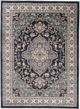 Chemex Preproga Colorado Trendi Perzijski Stil K468D Anthratice Chu Antracit Bež Kremna Siva