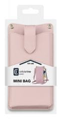 CellularLine Mini Bag torbica za okrog vratu za telefon, roza