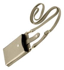 CellularLine Mini Bag torbica za okrog vratu za telefon, bronast
