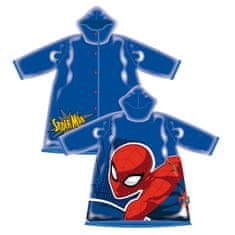 Disney SM13757 Spiderman fantovski dežni plašč, temno moder, 116/122