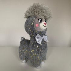 InnoGIO plišasta igrača ALPACA Grey 30cm