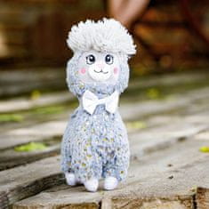 InnoGIO plišasta igrača ALPACA Grey 30cm