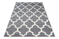 Chemex Preproga Maroko Moderna Modna Mladinska K082A Mar Bela Kremna Siva 60x100 cm