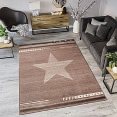 Chemex Preproga Maroko Moderna Modna Mladinska L916A Mar Brh Bež Rjava 120x170 cm