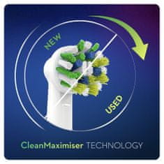 Oral-B CrossAction glava ščetke s tehnologijo CleanMaximiser, pakiranje z 2 kosoma 
