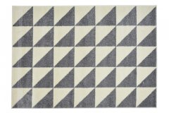 Chemex Preproga Maroko Moderna Modna Mladinska T421B Mar Kremna Siva 120x170 cm