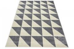 Chemex Preproga Maroko Moderna Modna Mladinska T421B Mar Kremna Siva 120x170 cm
