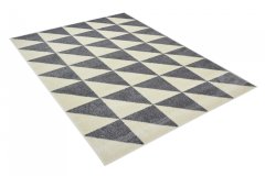 Chemex Preproga Maroko Moderna Modna Mladinska T421B Mar Kremna Siva 120x170 cm