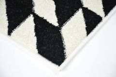 Chemex Preproga Maroko Moderna Modna Mladinska T419B Mar Kremna Črna 160x220 cm
