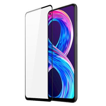 Dux Ducis All Glass Full Coveraged zaščitno steklo za Realme 8 / 8 Pro, črna