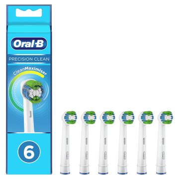 Oral-B Precision Clean glava ščetke s tehnologijo CleanMaximiser, 6 kosov