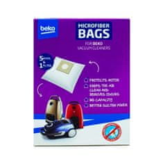 Beko Purple Bags vrečke za sesalnike, 5/1 + filter, 1/1