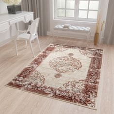 Chemex Preproga Tibet Barva Moda Tradicionalna N237B Csu Kremna 60x100 cm