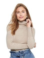 ONLY Ženski pulover ONLVENICE 15183772 White kapa Gray (Velikost L)
