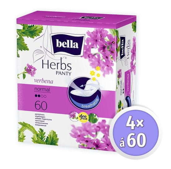 Bella Herbs Verbena dnevni vložki, 4 x 60 kosov