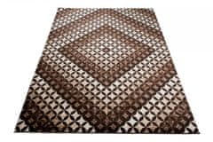 Chemex Tango Preproga Debela Mehka Moderna H017A Bou Bež Rjava 60x100 cm