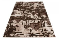 Chemex Tango Preproga Debela Mehka Moderna Q133A Bone Bou Bež Kremna Rjava 60x100 cm