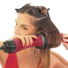 Revlon Salon Volumiser Titanium oblikovalnik las, rdeč